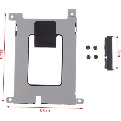 For Dell Latitude E5420 HDD / SSD SATA Hard Drive Caddy + HDD Connector D80V4