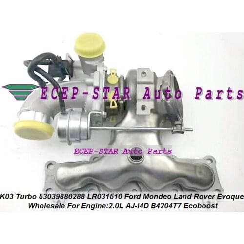 K03 0288 53039700260 53039700288 LR038308 LR045098 LR066505 LR068226 LR075185 36001347 5148290 51213524 5169727 36002927 Turbo