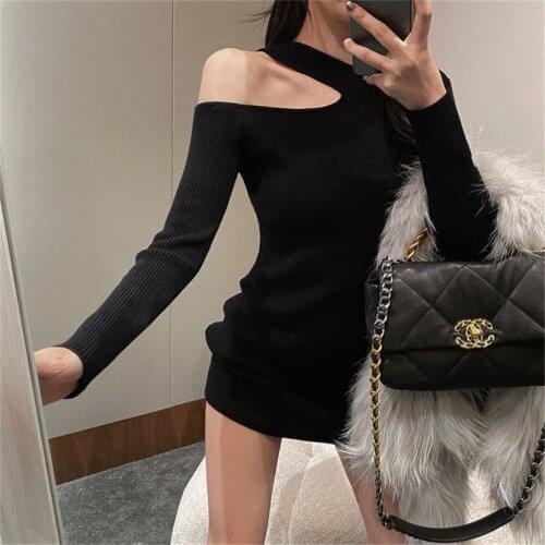KAIBOSHAN Fashionable Knitted Dresses