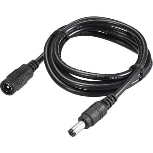 1pc Tip Adapter Connector Converter 5.5X2.1mm 10A 1M DC Power Connect