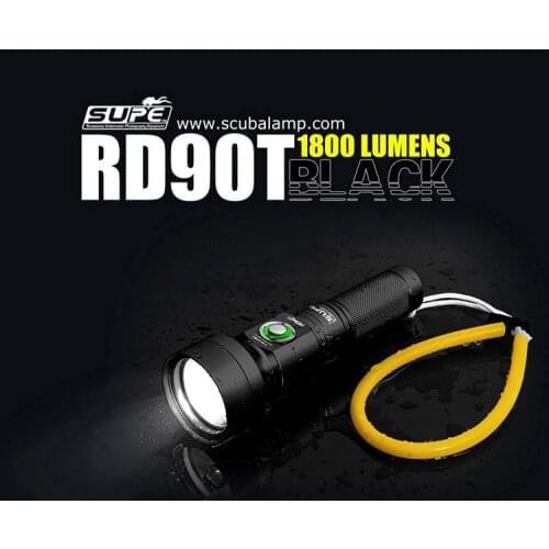 Scubalamp RD90T dive light 1800lumen narrow beam