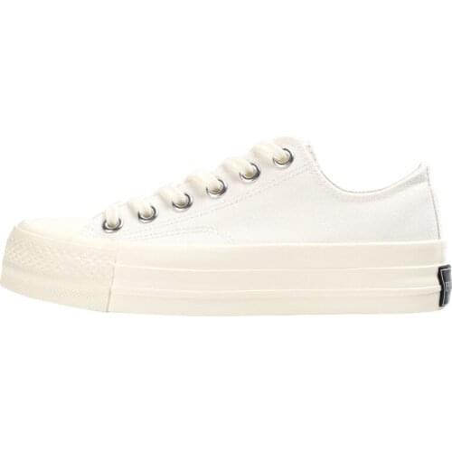 YSHUNIJ Solid color platform canvas shoes 2021 new female students Korean Harajuku Joker shoes