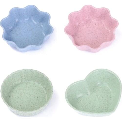 Tableware Bowl Heart Shape Lightweight Seasoning Bowl Food Sauce Dish Appetizer Plates for Kitchen tools Kitchen Accessories