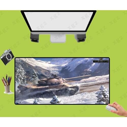 XGZ Domineering Game Rubber Mousepad World of Tanks Mouse Pad Best Player Fashion Large Personalized Mouse Mat Keyboard Pad
