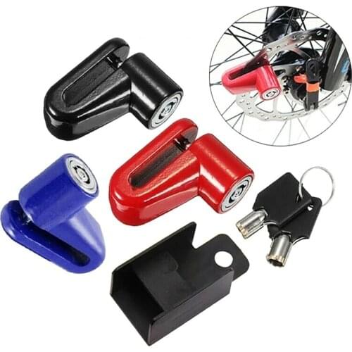 Mountain bike lock security anti-theft bicycle motorcycle disc brake lock anti-theft protection scooter safety