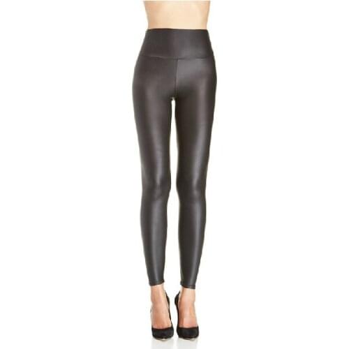 2016 New Fashion High Waist Women Leggings Fitting PU Leather All-match Leggings Pants For Women Free Shipping