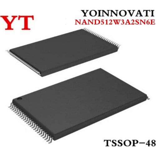 10pcs/lots NAND512W3A2SN6E NAND512W3A2SN6 NAND512W3A2 NAND512 FLASH 512MBIT TSOP48 IC Best quality