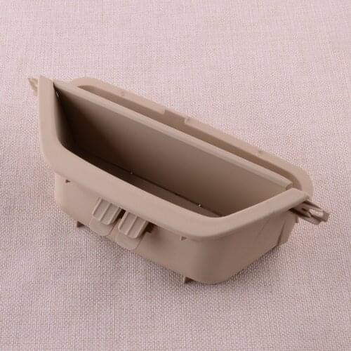 Beige Front Left Car Interior Door Handle Pull Trim Fit for BMW X3 F25 X4 F26 2011 2012 2013 2014 2015 2016 2017