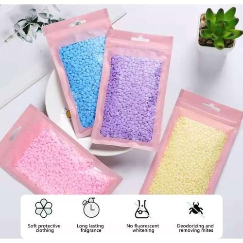 Hot New Lasting Fragrance Beads Laundry Softener Washing Machine Clean Detergent Perfume Clothes Diffuser Home Supplies 60g/bag