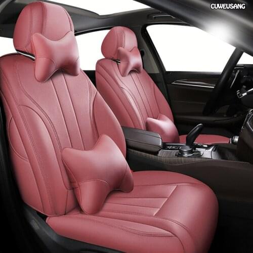 CUWEUSANG Custom Leather car seat cover For Opel Astra Antara Vectra Zafira Chery Tiggo 3 5 7 QQ A3 A2 A1 ARRIZO 7 5 3 M7 seats