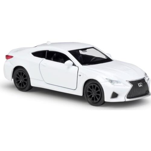 Welly Diecast Model 1:36 Scale Lexus RC F Super Racing Toy Car Pull Back Educational Collection For Kids Gift Free Shipping