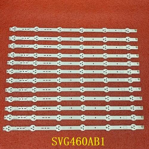 New 60 PCS/set LED backlight strip for Sony KDL-46R450A KDL-46R473A S460DH1-1 S460DH1-2 KLV-46R470A KLV-46R476A SVG460AB1