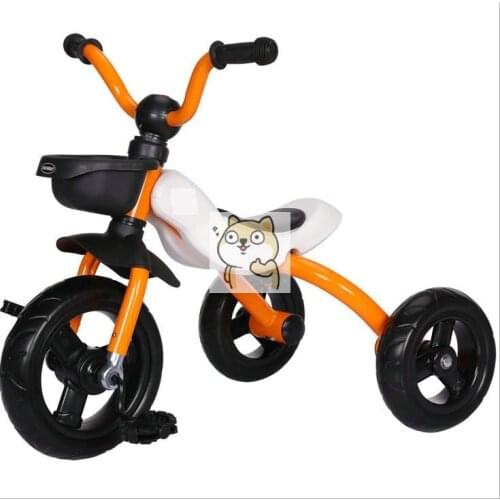 Portable folding tricycle foam tire children folding tricycle bicycle Free inflatable baby bicycle