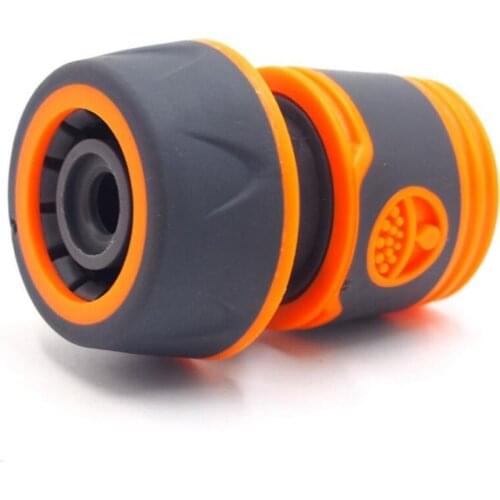 Durable Water Sprinkle 3/4" Water Hose Connector Pipe Adaptor Water Tap Hose Pipe Fitting Set connector with Rubber Material