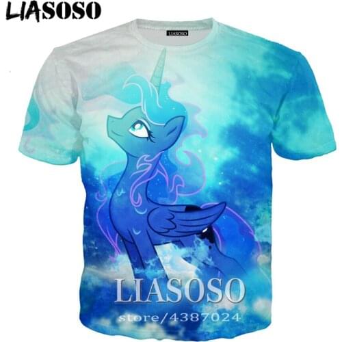 3D Print New Harajuku Style Pullover MLP Men Women Casual T-Shirt Anime cartoon shirts Tops Brand men clothing