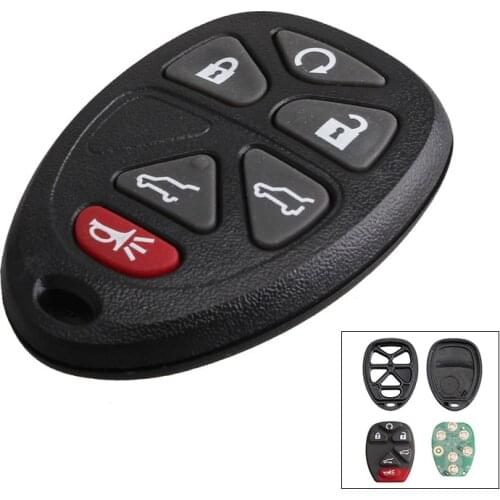 315Hz 6 Buttons Remote Start Keyless Entry Key Fob Transmitter Clicker Alarm for Cadillac Escalade / Chevrolet / GMC Yukon