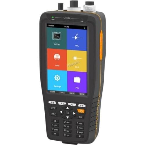 TM290 Touch Screen Smart Mini OTDR 1310 1550nm with Built-in VFL OPM OLS OTDR Optical Time Domain Reflectometer