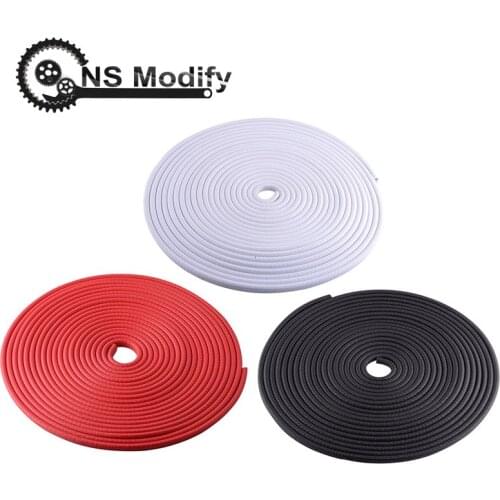 NS Modify Universal 5M Car Door Edge Scratch Protector Moulding Strip Protection Strip Sealing Anti-Rub DIY Sticker Car-styling