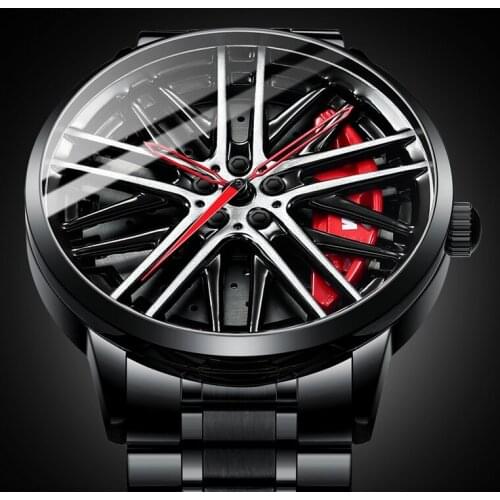 2021 Rim Hub Wheel Wristwatch Watches Men Sports Car Men Watches Quartz Waterproof Sport Car Quartz Mens Watches Man Watch