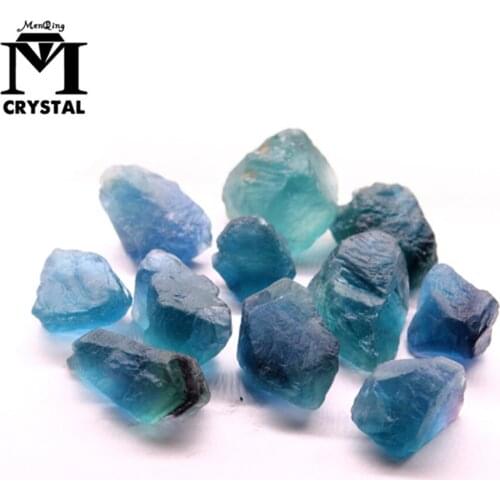 50g/Bag Natural green fluorite Quartz Crystal Stone Rock Gravel Natural Tumble Stones For Fish Tank Aquarium Garden Decoration