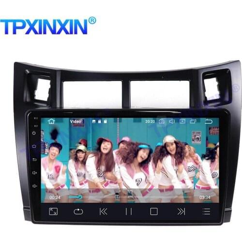 128GB Android 10 PX6 is Suitable for Toyota Yaris 2008 - 2011 GPS Navigation Car Radio Video Stereo Multi-function CarPlay Host