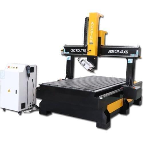 Economic model acctel AKM1325-4A AXIS cnc router with DSP controller for woodworking