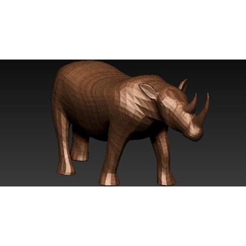 Cute Hippos 3D model for cnc or 3D printers in STL file format