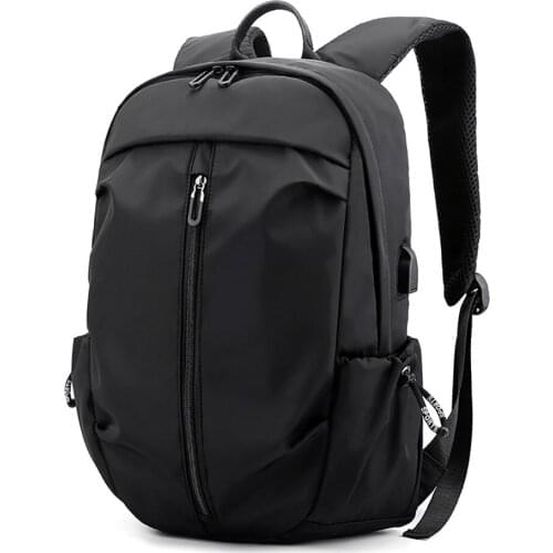 USB Charging Male 15.6" Laptop Backpack Multiple Pockets Business Notebook Bag For Men Waterproof Travel School Mens Bags