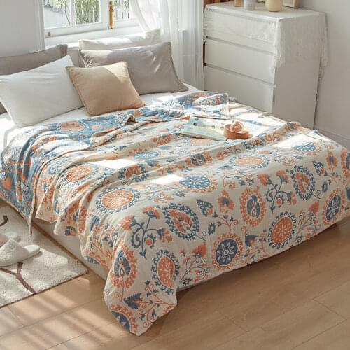 Adult Throw Blankets Bedding Coverlet Bed Cover Cotton Blanket for Bed Plaid on the Sofa Double Queen King Bedspread