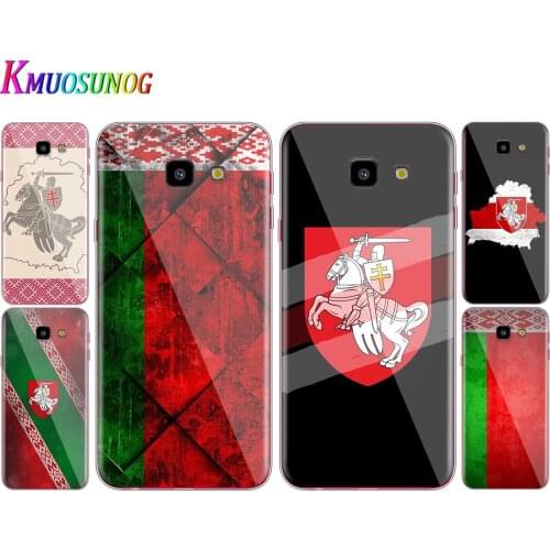 Transparent Cover Belarus flag For Samsung Galaxy J8 J7 J6 J5 J4 J3 J2 Duo Prime Plus Core 2018 Phone Case