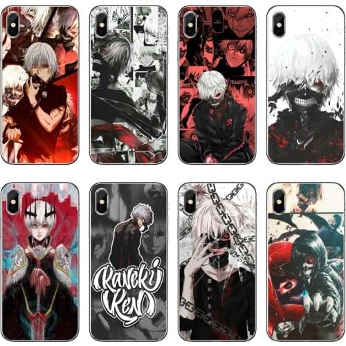 Tokyo Ghoul Kaneki Ken Transparent Phone Case For iPhone 12 11 Pro Max Mini XS Max XR X 8 7 Plus 6 6S Plus 5 5S SE 2020