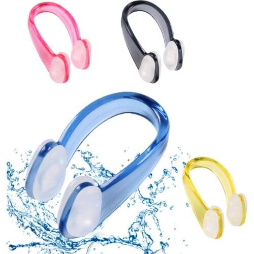 1 Piece Swimming Soft Silicone Nose Clip Swimmer Unisex Nose Clip Waterproof Nose Clip For Kids Adults