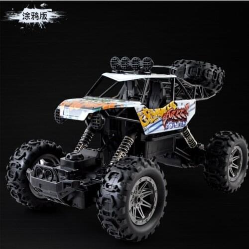 2.4G RC Car 4WD Toy Car Off-Road Trucks Toy RC Drift climbing Car 1:10 Toys For Children Kids Gift 7.2v 2000mAh Battery