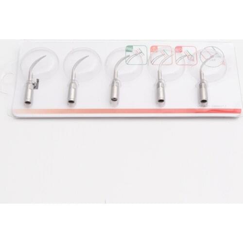 5 pcs Ultrasonic Air Scaler Tips Fit Dental Woodpecker Detachable LED Handpiece Woodpecker UDS Scaler AAA Quality