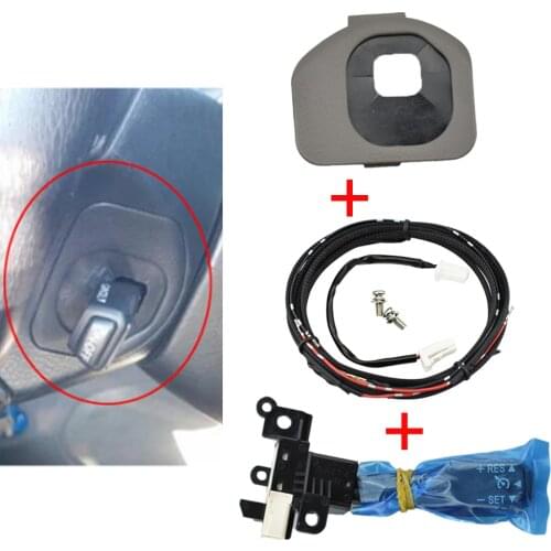 84632-34011 45186-58020-E0 Cruise Control Switch Kit for Toyota Land Cruiser Prado Brevis Lexus GX470 Original Dust cove