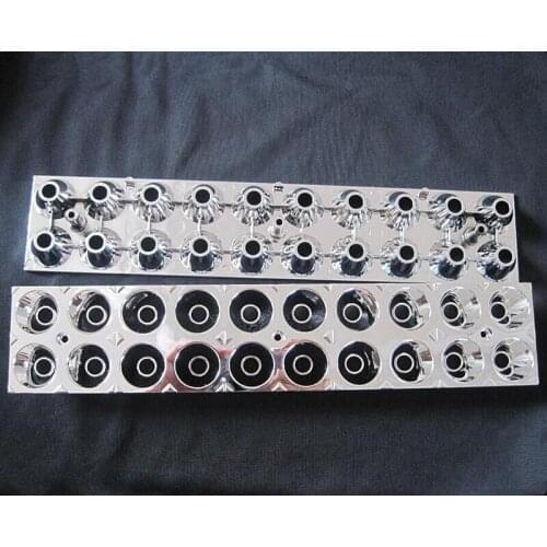 #AFOI-256 High quality Led Reflector Cup, Headlight Reflective Cup, Size: 256X51X14mm, Surface: Plating, PC Materials