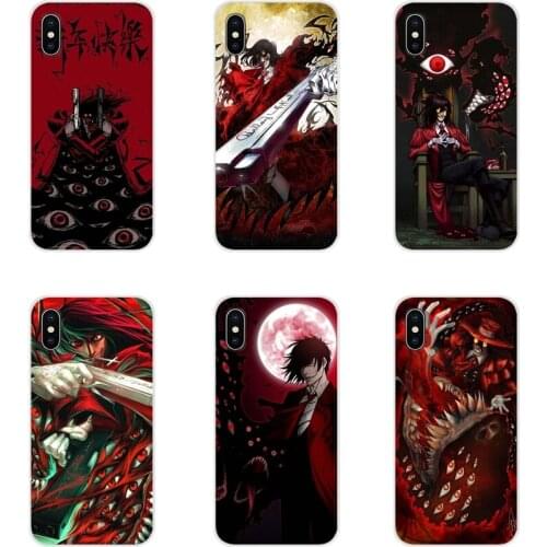 For Samsung Galaxy S2 S3 S4 S5 Mini S6 S7 Edge S8 S9 S10E Lite Plus Accessories Phone Cases Covers Alucard Hellsing