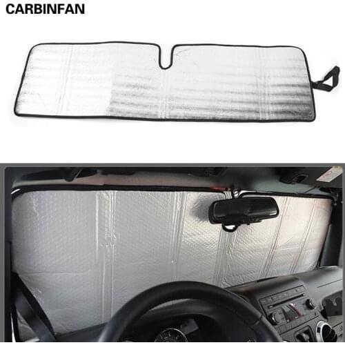 Accessories Car Styling Front Anti UV Ray Window Sun Windshield Sunshade Shade Cover For Jeep Wrangler TJ JK 1997-2017