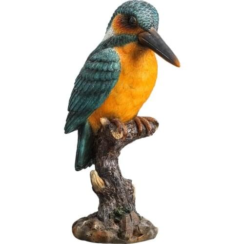 American simulation bird decoration jay ornaments outdoor balcony garden courtyard wine cabinet home crafts
