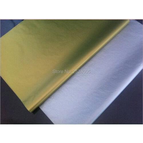 Free shipping 50x66cm golden printing DIY gift craft clothing shoes bag packing tissue paper/festival wedding packaging paper