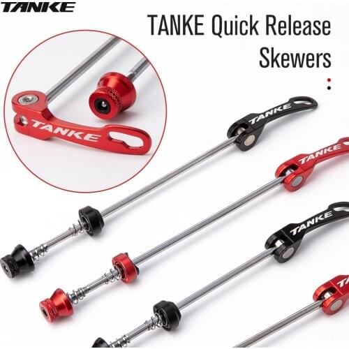 TANKE Bicycle Quick Release Bolt Hub Skewers Lever Axle Road Mountain Bike Replacement cycling Parts For Front 100mm Rear 135mm