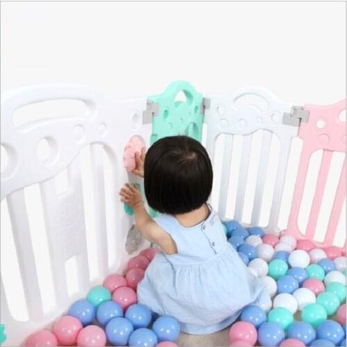Kids Playhouse security fence baby room Indoor home ocean ball toy plastic door bar use for sea-ball