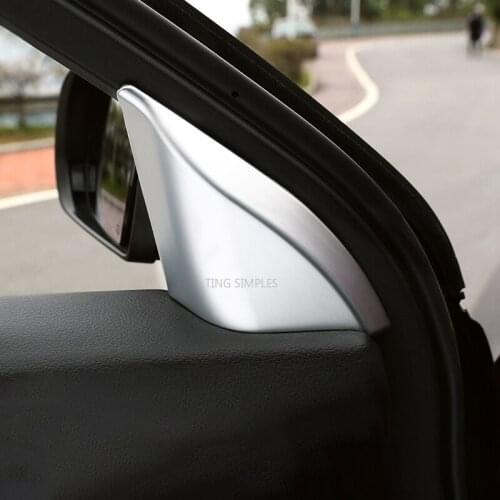 For Jeep Cherokee KL 2014 2015 2016 2017 2018 A Pillar Window Post Speaker Triangle Cover Trim Garnish Bezel Accessories
