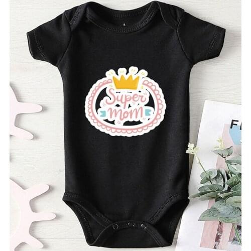 Romper for Babies Newborn Girl Winter Clothes One Piece Toddler Jumpsuit Cotton Kids Clothing Baby Boys Clothes Printing Mom