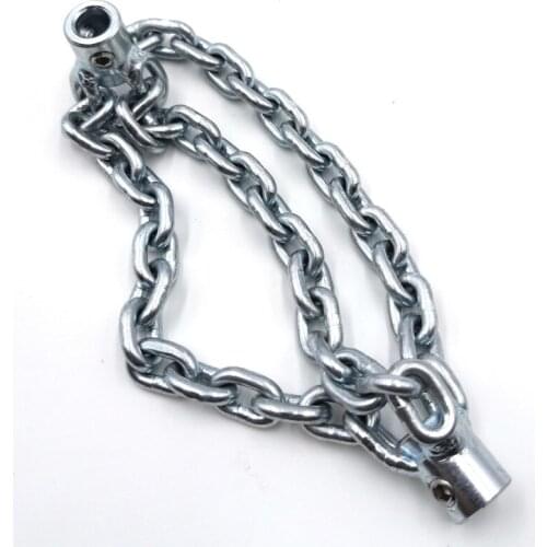 LEADFEN without carbide-tip drain clog remover DN125mm pipe cleaning cutter 8mm flexible shaft cable drain cleaning knocker