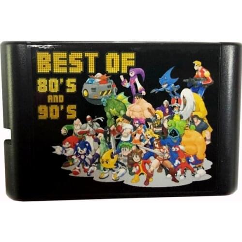New Arrival 196 in 1 Hot Game Collection For SEGA GENESIS MegaDrive 16 bit Game Cartridge For PAL and NTSC Drop shipping