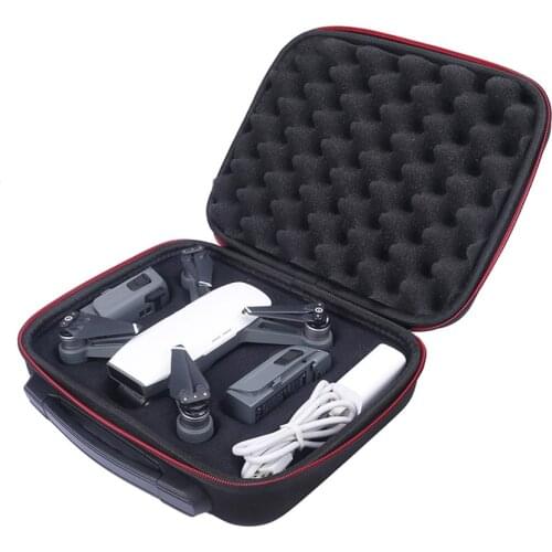 EVA Hard Travel Carrying Bag for DJI Spark Drone & Accessories Storage Protective Case Box Shockproof Zipper Handle Bag