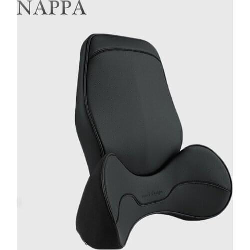 Headrest Pillow Car Neck Rest Head Support Cushion Car Breathable Memory Foam Slow Rebound Guard Car Lumbar Pillow Universal