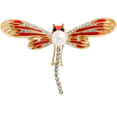 BOSINLE Dragonfly Brooches For Clothes