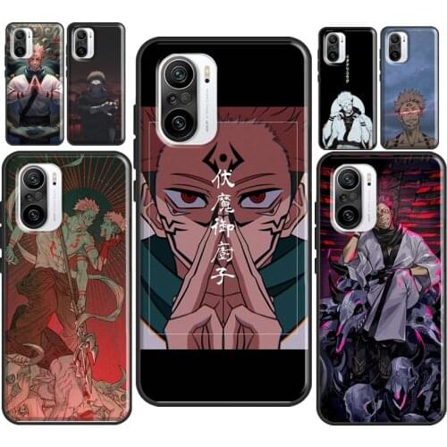 Ryomen Sukuna Jujutsu Kaisen For Xiaomi Mi 10T Pro 9T Mi Note 10 Lite 11 Ultra Case For POCO M3 F3 X3 Pro Back Cover